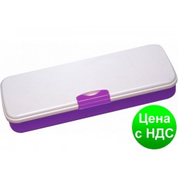 Пенал пластиковый с застежкой "Lilac", 8012 CF85580