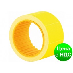 Этикетки-ценники 30х20 мм Economix, 200 шт/рул., желтые E21308-05