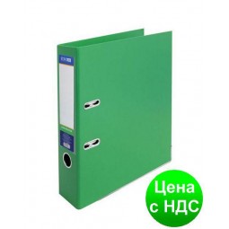 Папка-регистратор А4 LUX Economix, 70 мм, зеленая  E39723*-04