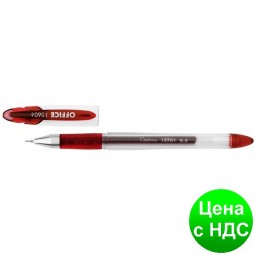 Ручка гелевая OPTIMA OFFICE 0,5 мм, красная O15604-03