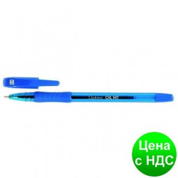 Ручка масляная OPTIMA OIL HIT 0,5 мм, пишет синим O15630-02
