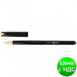 Ручка гелевая OPTIMA FINANTIAL 0,5 мм, пишет черным O15637-01