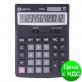Калькулятор настольный Optima 12 разрядов, размер 170*122*32 мм O75503