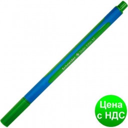 Ручка масляная SCHNEIDER SLIDER EDGE (толщина М-средняя), пишет зеленим S152104
