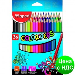 Карандаши цветные COLOR PEPS Classic, 36 цветов MP.832017