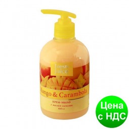 Крем-мыло жидкое FRESH JUICE 460 мл Mango&Carambola e.23333