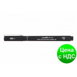 Лайнер uni PiN 0.7мм fine line, черный PIN07-200.Black
