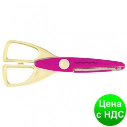 Ножницы "зиг-заг" 165мм, розовый ZB.5020-10