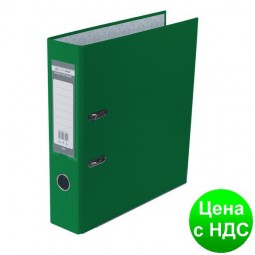 Регистратор LUX одност. JOBMAX А4, 70мм PP, зеленый, сборный BM.3011-04c