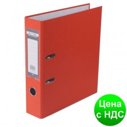 Регистратор LUX одност. JOBMAX А4, 70мм PP, оранжевый, сборный BM.3011-11c