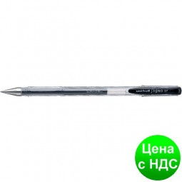Ручка гел. uni-ball Signo fine 0.7мм, черная UM-100.(07).Black