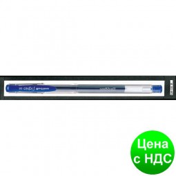 Ручка гел. uni-ball Signo fine 0.7мм, синяя UM-100.(07).Blue