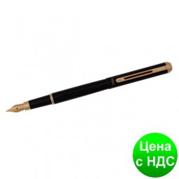 Ручка перьевая в бархатном чехле, черный R22101.F