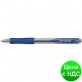 Ручка шарик. авт. uni LAKNOCK fine 0.7мм, синя SN-100.(07).Blue