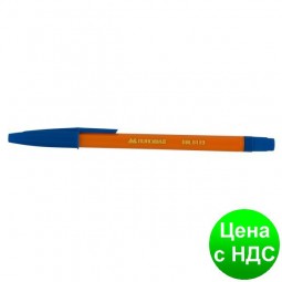 Ручка шариковая ORANGE, JOBMAX, синяя BM.8119-01
