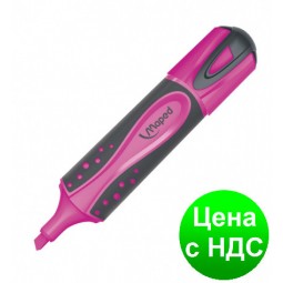Текст-маркер FLUO PEPS Ultra Soft, розовый MP.746036