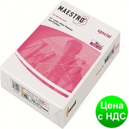 Бумага Maestro Print А4, 80г/м2, 500листов A4.80.MG