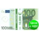 Пачка денег (сувенир) 005 Евро "100"