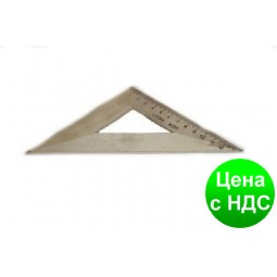 Треугольник деревянный 14 см. (45*45*90) ТД-14-454590