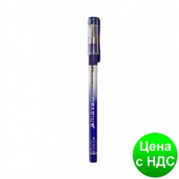 Ручка шариковая Radius I-Pen фиолетовая, с принтом, 12 шт.