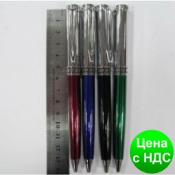Ручка металлическая поворотная BAIXIN BP813 (золото/серебро+черный, микс)