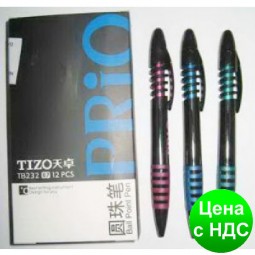 Ручка шариковая автоматическая "Techjob" TB232 Tizo Prio (синяя)