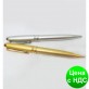 Ручка металлическая поворотная BAIXIN BP951 (золото+серебро)