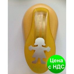 Дырокол фигурный для детского творчества CD-99M №35 Девочка