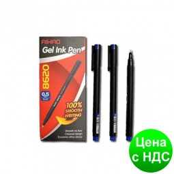 Ручка гелевая Aihao AH8620 синяя