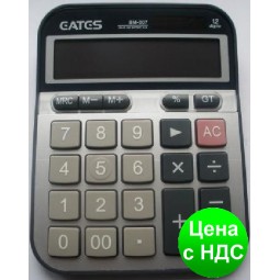 Калькулятор "EATES" BM-007 (12 розрядний, 2 живлення)