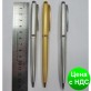 Поворотна Ручка металева BAIXIN BP930 (срібло+чорний/золото+срібло/мікс)