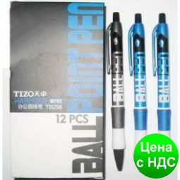 Ручка кулькова автоматична "Techjob" TB258 Tizo Harmony (синя)