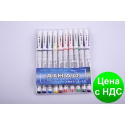 Набор гелевых ручек Aihao AH801-10 (10 цв.)