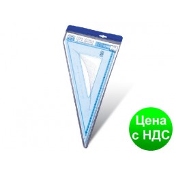 Треугольник пластиковый SX-0015 (30 см.-60°x30°)