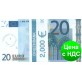 Пачка денег (сувенир) 003 Евро "20"