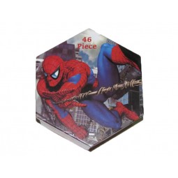 Набор для детского творчества "Spider-man" (46 предметов) шестигранный SP-46