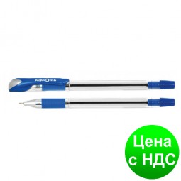 Ручка масляная OPTIMA ATLAS 0,7 мм, пишет синим O15657-02