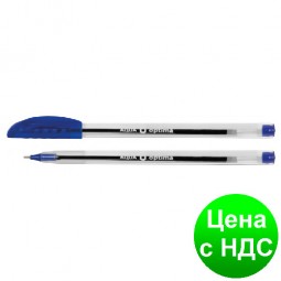 Ручка масляная OPTIMA AQUA 0,7 мм, пишет синим O15654-02