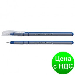 Ручка масляная FORMAT SILVER 0,7 мм, пишет синим F17154