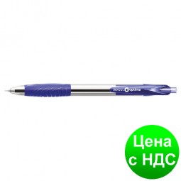 Ручка масляная OPTIMA SCHOOL 0,7 мм, пишет синим O15658-02