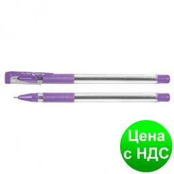 Ручка масляная OPTIMA OIL MAXX 07 мм, пишет фиолетовым O15644-12