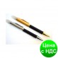 Ручка металлическая поворотная BAIXIN BP907 (черный+золото/серебол)