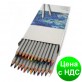 Акварельні олівці кольорові "MARCO" Raffine з пензликом (24 кольори)