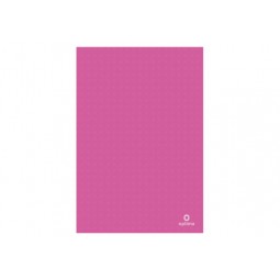 Папка-куточок А4 Optima, 180 мкм, фактура "Вишиванка", рожева