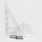 Набор треугольников для школьной доски (2 шт) прозрачные №0214