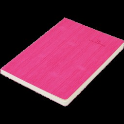 Блокнот ділової COLOR TUNES А5, 96арк., лінія, обкладинка-штучна шкіра, рожевий