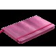 Блокнот деловой INGOT 125x195мм, 80л., клетка, обложка искусственная кожа, розовый