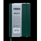 Блокнот деловой PROFY LOGO2U 125x195мм, 80л., клетка, обложка искусственная кожа, зеленый