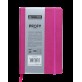 Блокнот деловой PROFY LOGO2U 125x195мм, 80л., клетка, обложка искусственная кожа, розовый