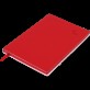 Блокнот деловой TOUCH ME А5, 96л., линия, обложка искусственная кожа, красный